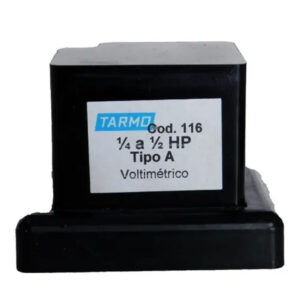 RELAY VOLTIMETRICO 1/4 1/2 HP CON BASE