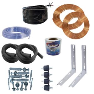 KIT INSTALACION A/A 1/4 Y 1/2 X 3MTS