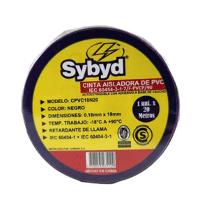 CINTA AISLADORA NEGRA Sybyd